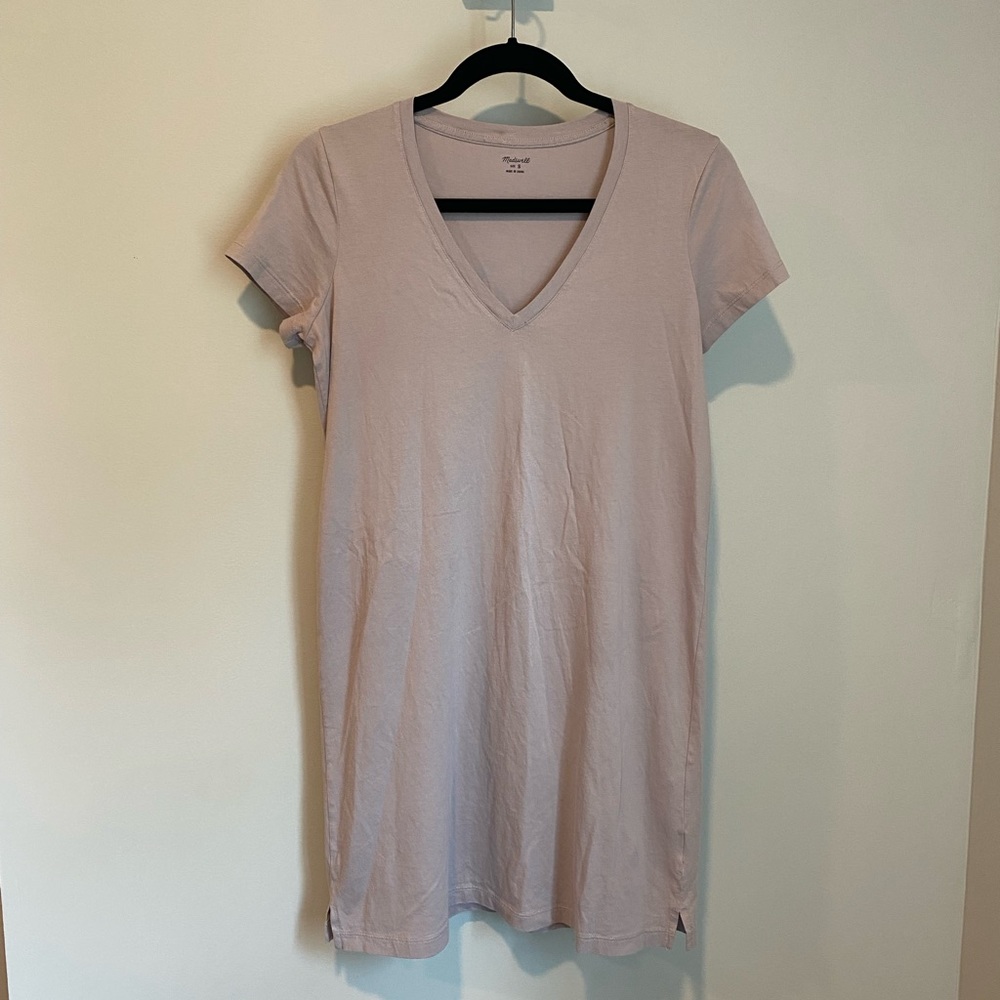 Madewell V-neck T-Shirt Dress